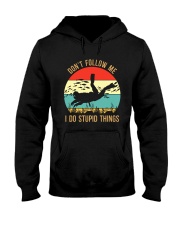 Bigfoot Freediving I Do Stupid Things Hooded Sweatshirt thumbnail