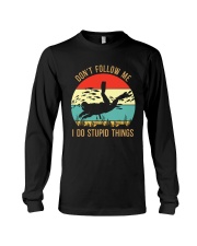 Bigfoot Freediving I Do Stupid Things Long Sleeve Tee thumbnail