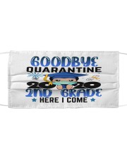 White Boy 2nd grade Goodbye quarantine Cloth face mask thumbnail
