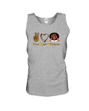 Peace Love Melanin Unisex Tank thumbnail