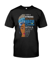 Strong melanin HBCU Classic T-Shirt front