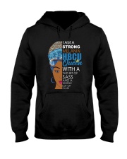 Strong melanin HBCU Hooded Sweatshirt thumbnail