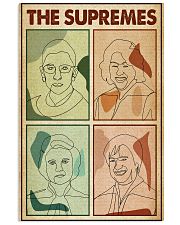 Minimalist Retro The Supremes 11x17 Poster front