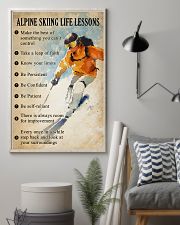 Alpine skiing life lessons 11x17 Poster lifestyle-poster-1