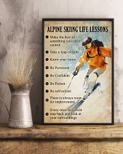 Alpine skiing life lessons 11x17 Poster lifestyle-poster-3