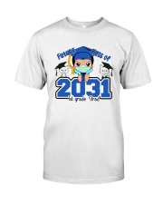 White Boy 1st grade Future grad Classic T-Shirt front