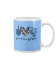 Jet Skiing Leopard pattern Peace Love Mug thumbnail
