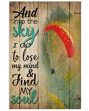 Paragliding And Into Vintage 11x17 Poster front