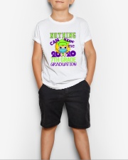 Blonde girl 7th grade Nothing Stop Youth T-Shirt lifestyle-youth-tshirt-front-1