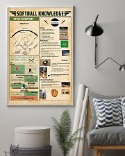 Softball knowledge 11x17 Poster lifestyle-poster-1