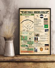 Softball knowledge 11x17 Poster lifestyle-poster-3