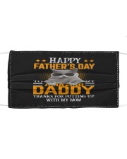 Cat Happy father's day to Amazing Daddy Cloth face mask thumbnail