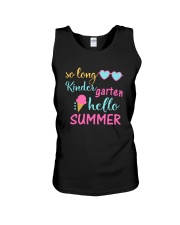 Kindergarten So long Unisex Tank thumbnail