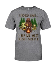I Proudly Admit Classic T-Shirt front