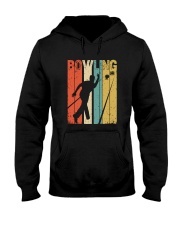 Bowling Sport vintage Hooded Sweatshirt thumbnail
