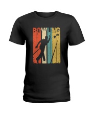 Bowling Sport vintage Ladies T-Shirt thumbnail