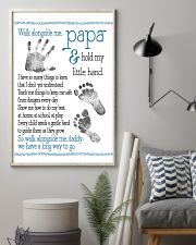Walk alongside Papa 11x17 Poster lifestyle-poster-1