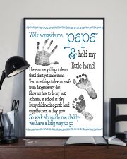 Walk alongside Papa 11x17 Poster lifestyle-poster-2