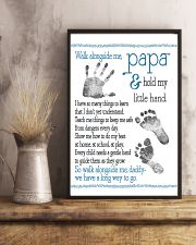 Walk alongside Papa 11x17 Poster lifestyle-poster-3