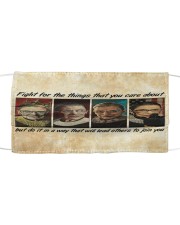 RBG fight 4 poster Cloth face mask thumbnail
