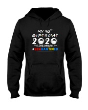 40th Birthday 2020 color Hooded Sweatshirt thumbnail