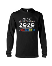 40th Birthday 2020 color Long Sleeve Tee thumbnail