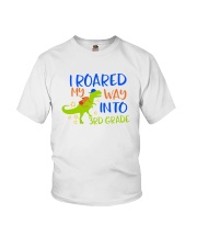 3rd grade I roared my way Youth T-Shirt front