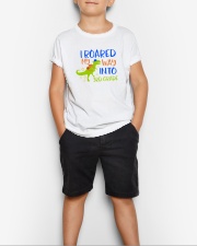 3rd grade I roared my way Youth T-Shirt lifestyle-youth-tshirt-front-1