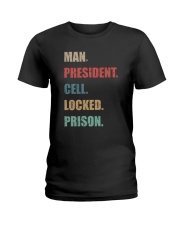 Man President Ladies T-Shirt thumbnail