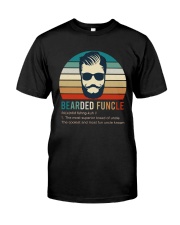 5 Bearded Funcle Classic T-Shirt front
