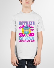Blonde girl 1st grade Nothing Stop Youth T-Shirt garment-youth-tshirt-front-01