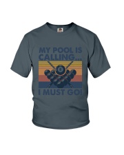 Billiards Must Go Youth T-Shirt thumbnail