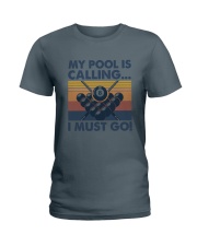 Billiards Must Go Ladies T-Shirt thumbnail