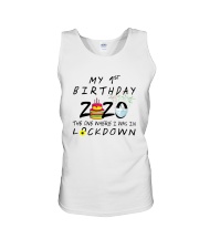1st Birthday cake Unisex Tank thumbnail