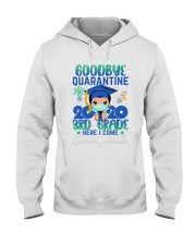 White Boy 3rd grade Goodbye quarantine Hooded Sweatshirt thumbnail