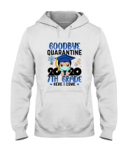 White Boy 7th grade Goodbye quarantine Hooded Sweatshirt thumbnail