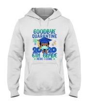 Black Boy 6th grade Goodbye quarantine Hooded Sweatshirt thumbnail