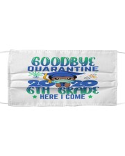 Black Boy 6th grade Goodbye quarantine Cloth face mask thumbnail