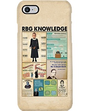 RBG knowledge poster Phone Case thumbnail