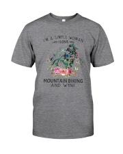 Mountain Biking I'm A Simple Woman Classic T-Shirt thumbnail