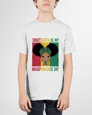 Juneteenth Is My Independence Day Youth T-Shirt garment-youth-tshirt-front-01
