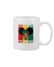 Juneteenth Is My Independence Day Mug thumbnail