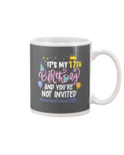 17th Birthday Party Not Invited Mug thumbnail