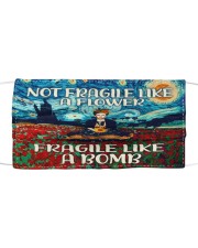 Frida Kahlo starry night Cloth face mask front