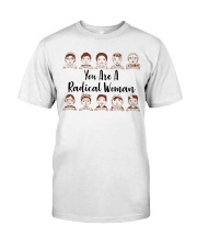 RBG radical woman sticker Classic T-Shirt thumbnail