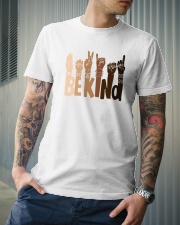 Be Kind Raise Hand Classic T-Shirt lifestyle-mens-crewneck-front-6