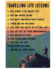 Camping Travelling Life Lesson 11x17 Poster front