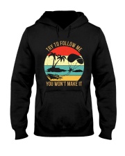 Bigfoot Parasailing Try To Follow Me Hooded Sweatshirt thumbnail