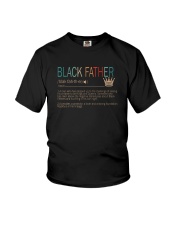 Black Father Youth T-Shirt thumbnail