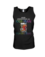 Disc golf Never old man Unisex Tank thumbnail